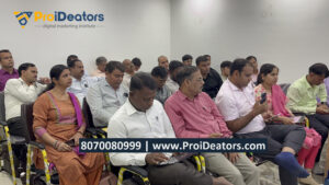 ProiDeators corporate training for best digital marketing courses classes batch 5