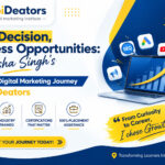 One Decision, Endless Opportunities Manisha Singh's Inspiring Digital Marketing Journey at ProiDeators